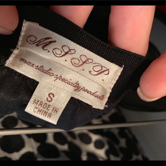 Max Studio MSSP Pleated PVC Pencil Skirt - Picture 2 of 2